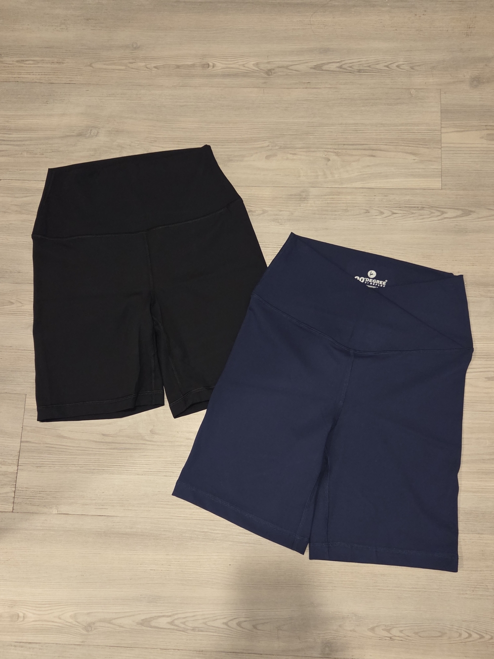 Women's High-Waist Bike Shorts — 90 Degree